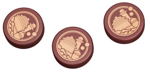 Star Wars: Pałac Jabby żetony