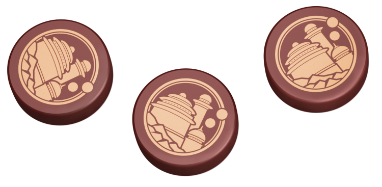 Star Wars: Pałac Jabby żetony