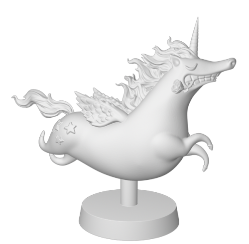 Rozbrykane Jednorożce figurka