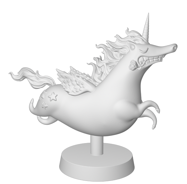 Rozbrykane Jednorożce figurka