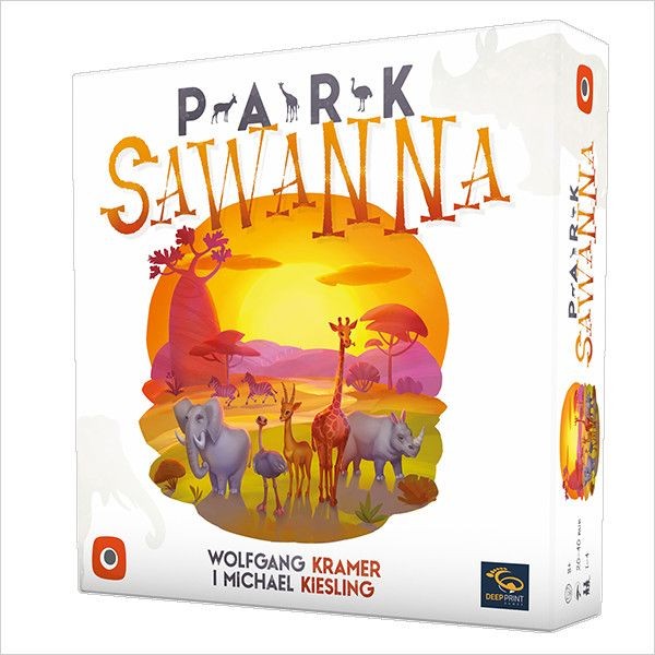 Park Sawanna (gra planszowa) pudełko