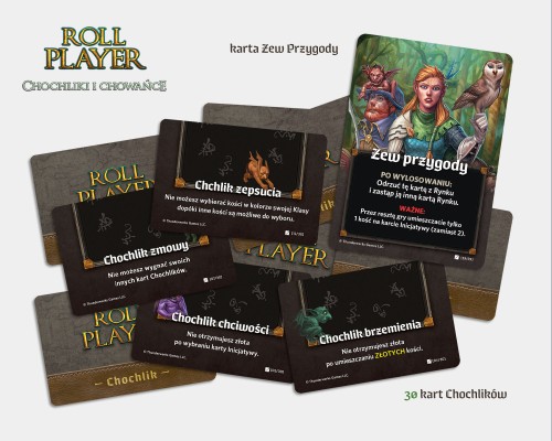 Roll Player: Chochliki i Chowańce karty