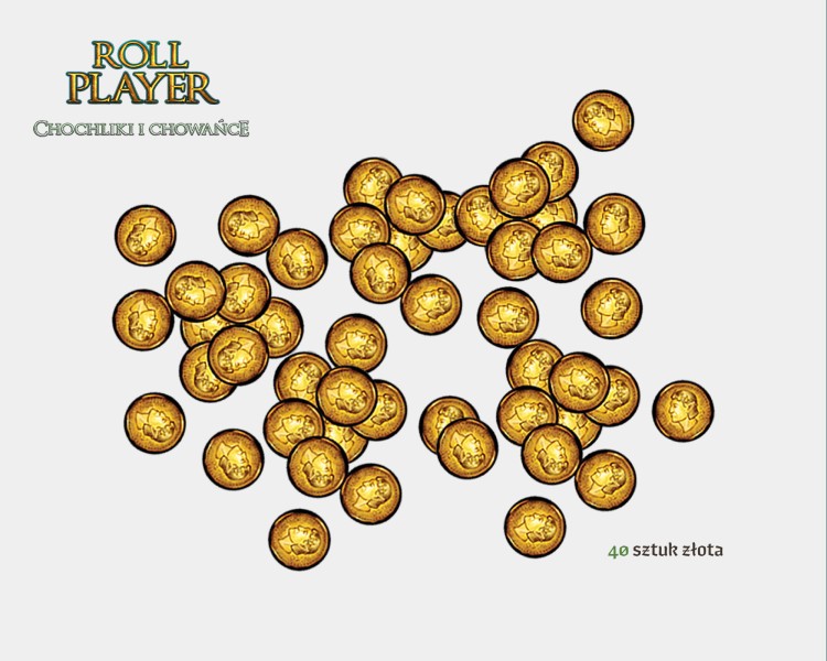 Roll Player: Chochliki i Chowańce żetony monet