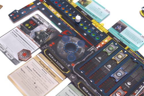 Star Wars: Zewnętrzne Rubieże plansza gracza