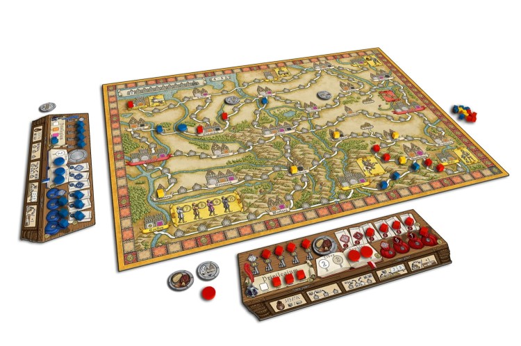Hansa Teutonica: Big Box plansza
