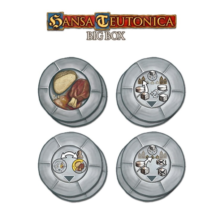 Hansa Teutonica: Big Box żetony