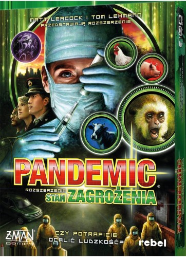 Pandemic: Stan zagrożenia (nowa edycja) pudełko