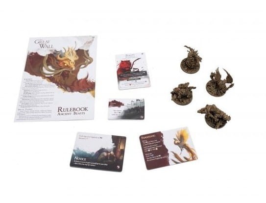 The Great Wall: Ancient Beasts (wersja z figurkami) (edycja polska) zawartość