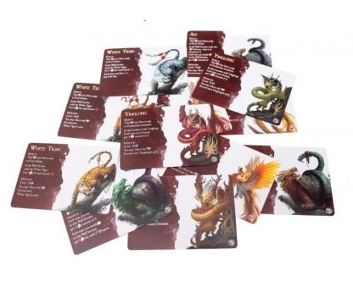 The Great Wall: Ancient Beasts (wersja z figurkami) (edycja polska) karty