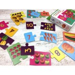 Kapitan Nauka: Układanki Malucha - Liczymy warzywa i owoce zawartość