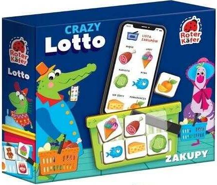Crazy Lotto: Zakupy (gra rodzinna) pudełko