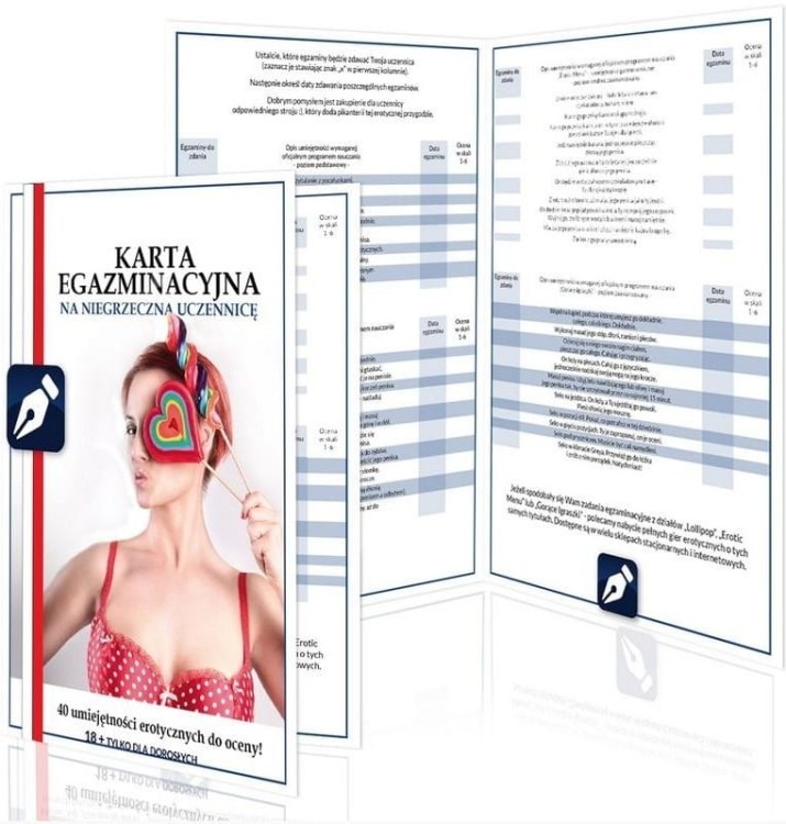 Karta egzaminacyjna na niegrzeczną uczennicę