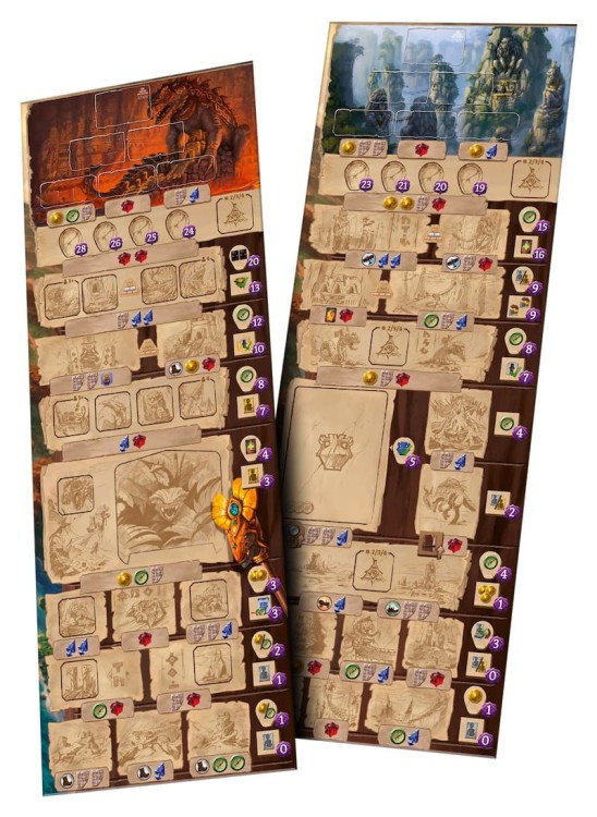 Zaginiona wyspa Arnak: Przywódcy ekspedycji plansze