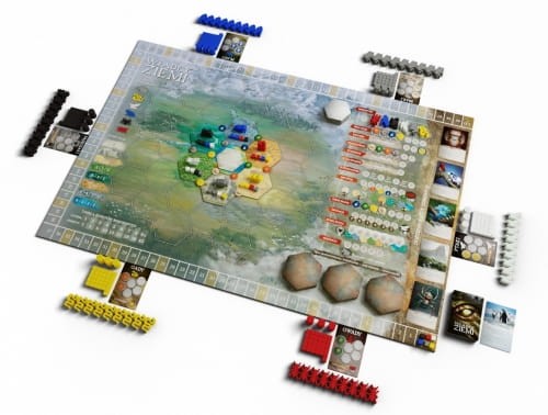 Dominant Species: Władcy Ziemi rozkład planszy