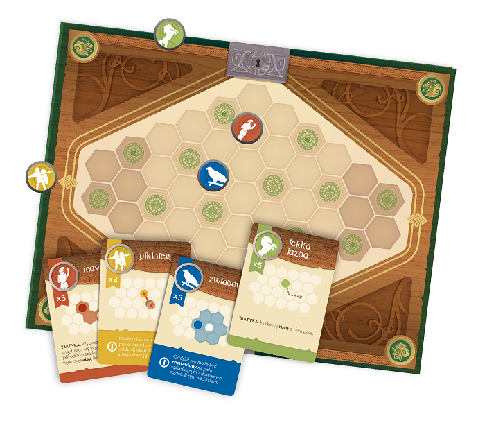 War Chest (edycja polska) karty i komponenty