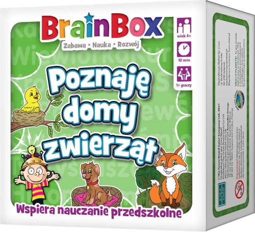 BrainBox - Poznaję domy zwierząt pudełko