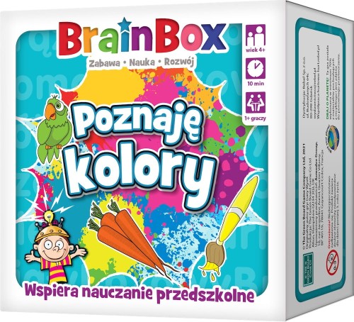 BrainBox - Poznaję kolory pudełko
