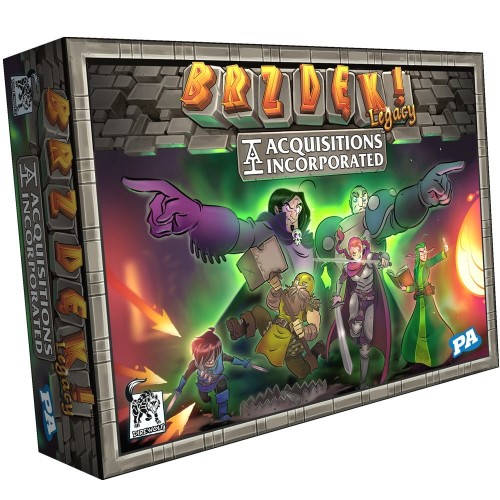 Brzdęk! Legacy: Acquistions Incorporated pudełko