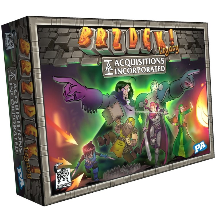 Brzdęk! Legacy: Acquistions Incorporated pudełko