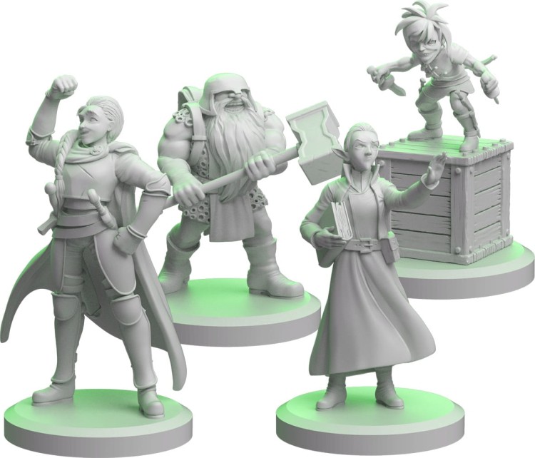 Brzdęk! Legacy: Acquistions Incorporated figurki postaci