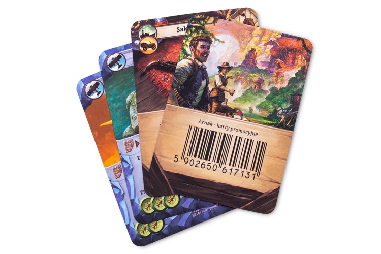 Zaginiona wyspa Arnak: Karty promocyjne