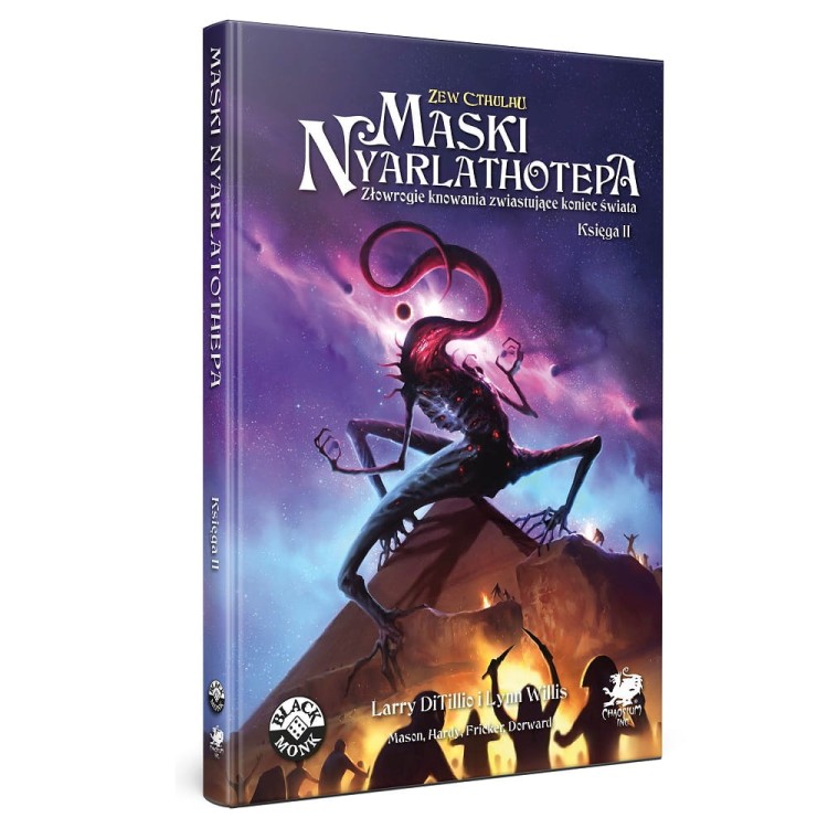 Zew Cthulhu 7ed. Maski Nyarlathotepa okładka