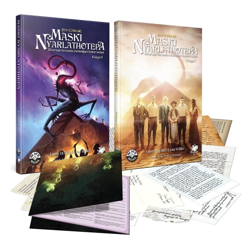 Zew Cthulhu 7ed. Maski Nyarlathotepa zawartosć