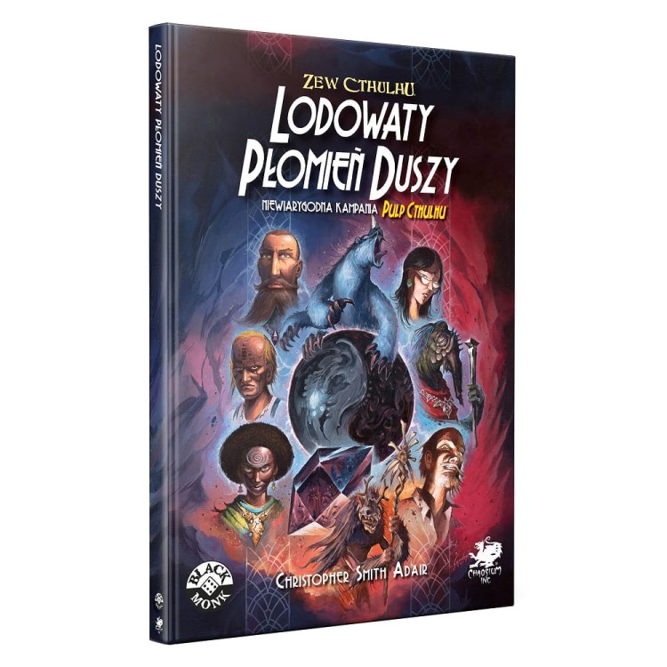 Zew Cthulhu 7ed. Lodowaty Płomień Duszy okładka