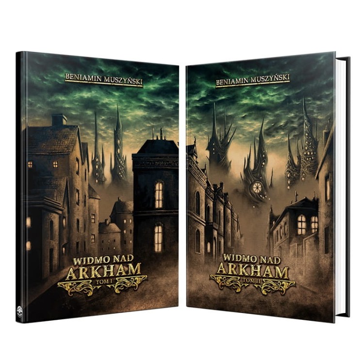 Widmo nad Arkham (gra paragrafowa) okładki