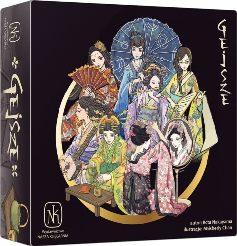 Gejsze (gra rodzinna) pudełko