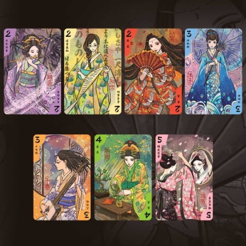 Gejsze (gra rodzinna) karty