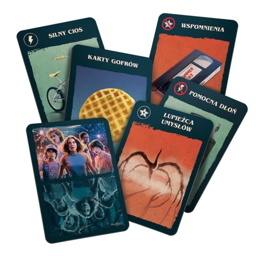 Stranger Things: Attack of The Mind Flyer (edycja polska) karty przygód