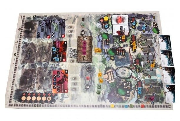 Wielki Mur (The Great Wall) - wersja z figurkami (SUNDROP) plansza