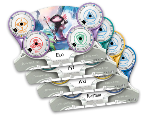 Tidal Blades: Obrońcy rafy plansze bohaterów