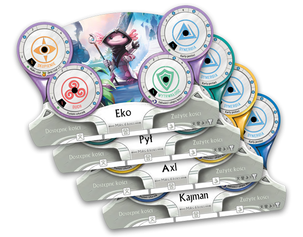 Tidal Blades: Obrońcy rafy plansze bohaterów