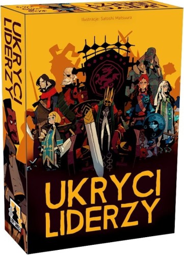 Ukryci liderzy (gra karciana) pudełko