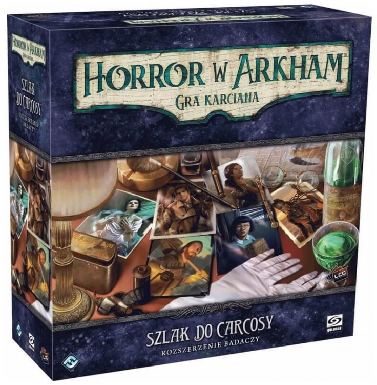 Horror w Arkham LCG: Szlak do Carcosy - Rozszerzenie badaczy pudełko