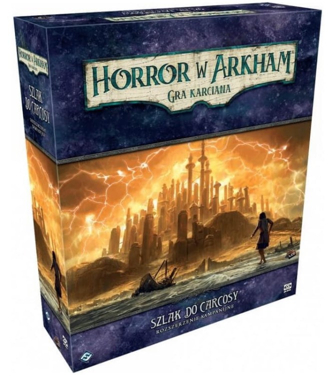 Horror w Arkham LCG: Szlak do Carcosy - Rozszerzenie kampanijne pudełko