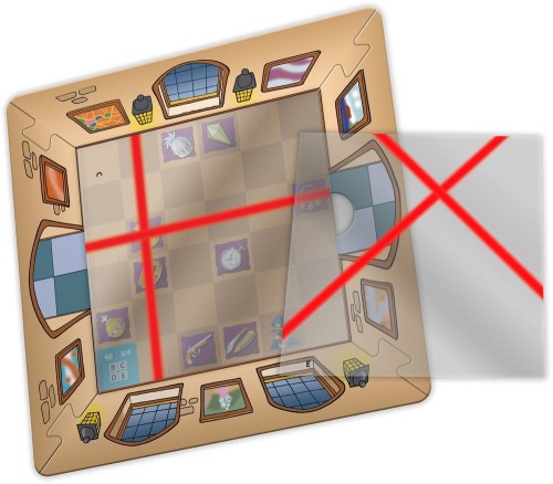 Alarm w muzeum karty