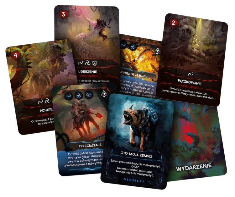 Nemesis: Lockdown (polska edycja sklepowa) karty