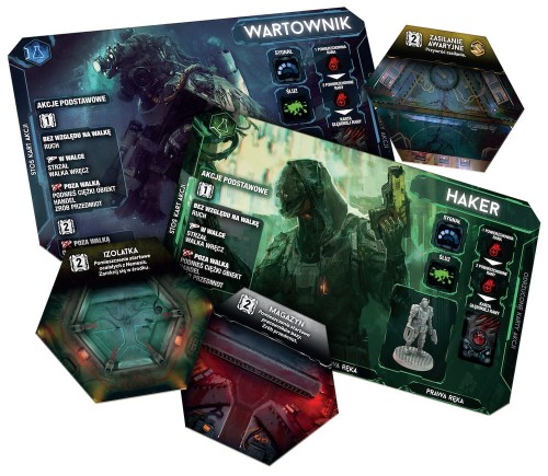 Nemesis: Lockdown (polska edycja sklepowa) postacie i kafle bazy