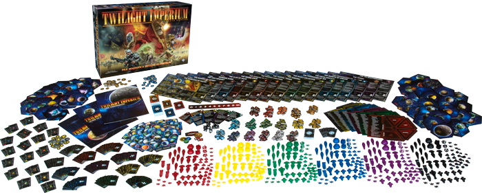 Twilight Imperium: Świt Nowej Ery zawartość