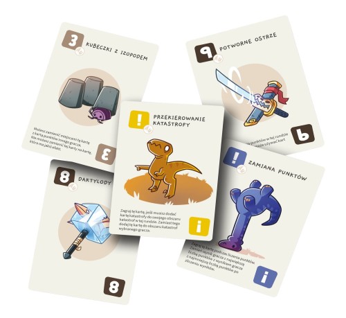 Dinokalipsa: Dodatek dla 5-6 graczy karty