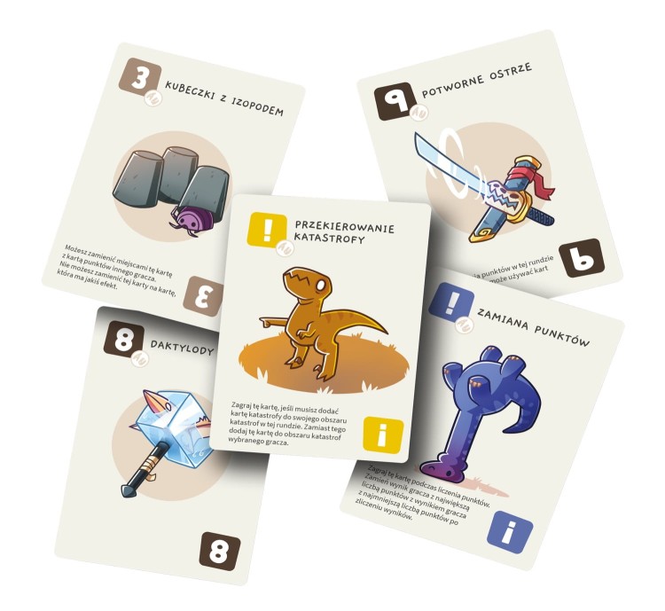 Dinokalipsa: Dodatek dla 5-6 graczy karty