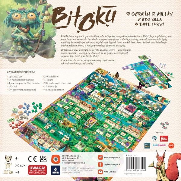 Bitoku (edycja polska) tył pudełka