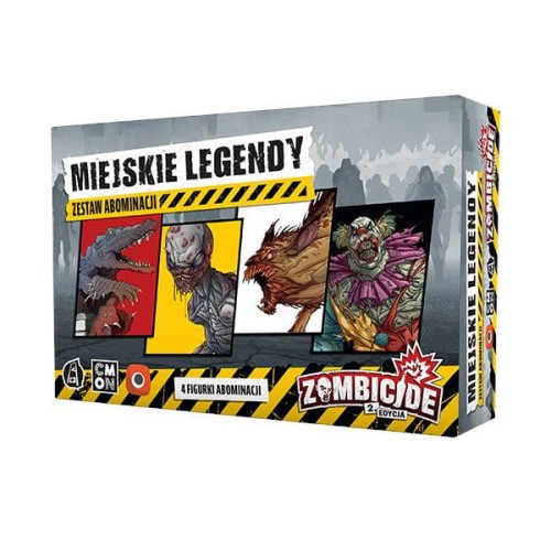 Zombicide 2 edycja: Miejskie Legendy pudełko