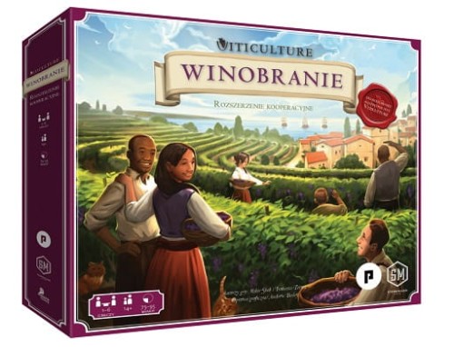 Viticulture: Winobranie przód pudełka