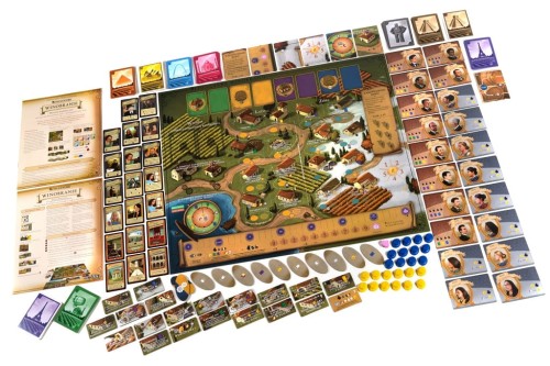 Viticulture: Winobranie zawartość z planszą