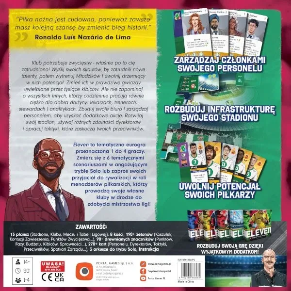 Eleven gra planszowa tyl pudelka