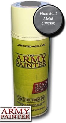 Army Painter Colour Primer - Plate Mail Metal
